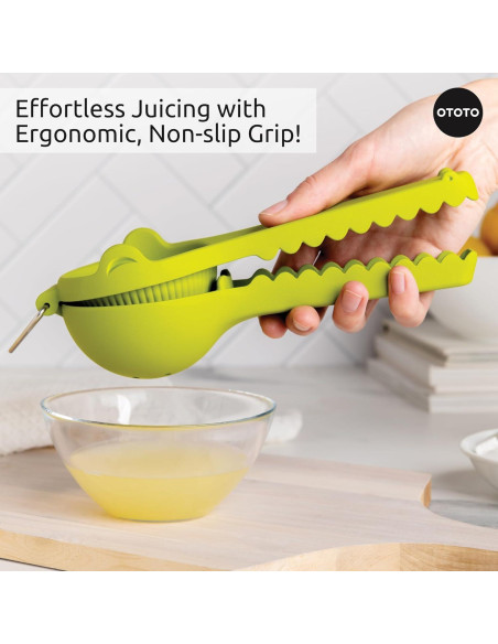 Exprimidor de Limón Cocodrilo OTOTO - Prensa Manual de Cítricos