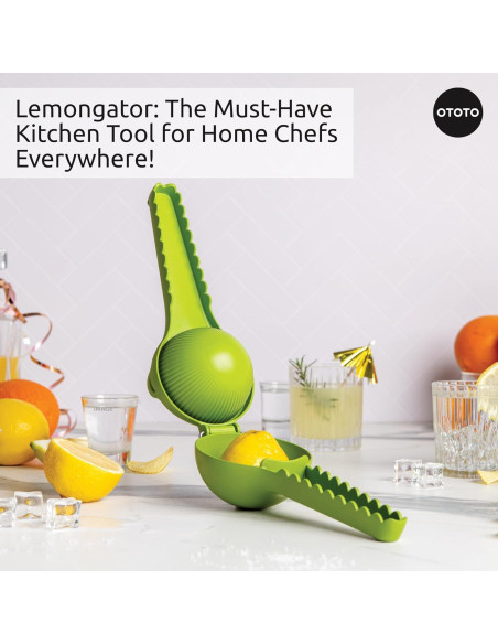 Exprimidor de Limón Cocodrilo OTOTO - Prensa Manual de Cítricos