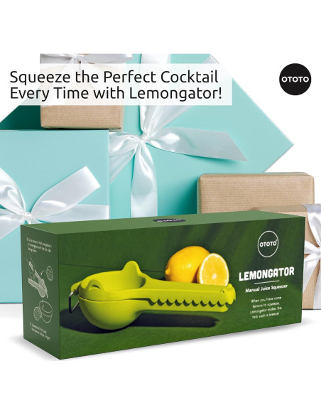 Exprimidor de Limón Cocodrilo OTOTO - Prensa Manual de Cítricos