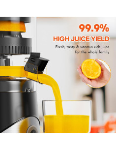 Exprimidor Eléctrico de Cítricos GVODE 350ml 70W Recargable 2