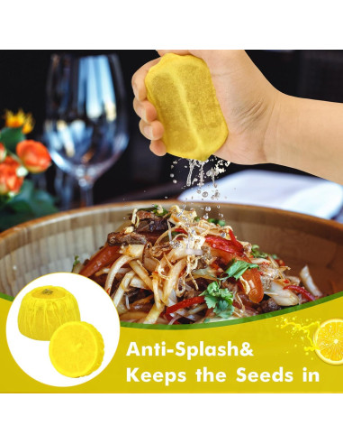 120 Fundas de Exprimidor de Limón mzfoo - Ajuste Flexible
