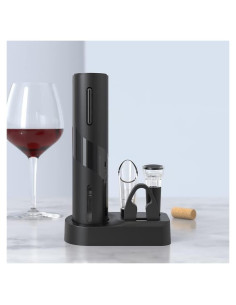Juego de abridor de vino eléctrico 5 en 1 Redwinter