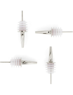 Vertedores de Acero Inoxidable Molimoli - Set de 4, Plata 2