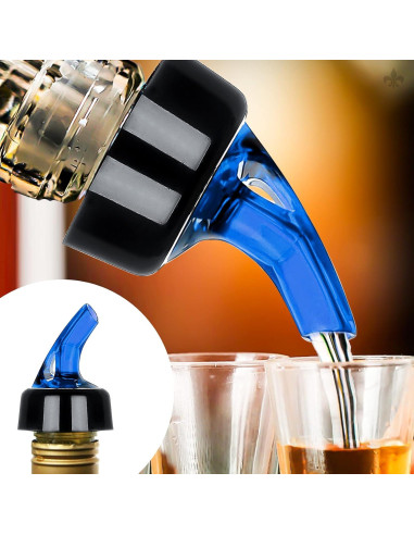 Set de 12 Vertedores Automáticos SuproBarware 30ml para Bebidas
