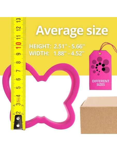 Conjunto de 108 Cortadores de Galletas de Plástico Multicolor