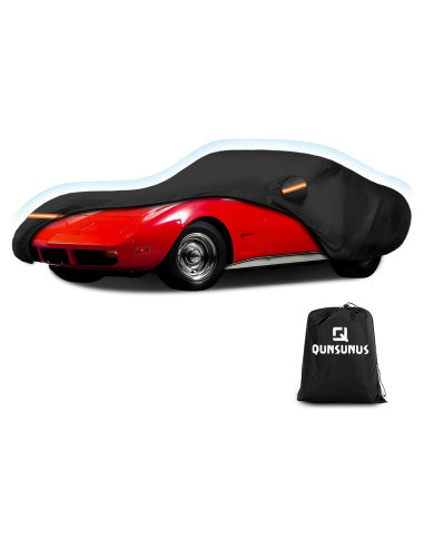 Cubierta de Coche QUNSUNUS para C3 Corvette 1968-1982 6 Capas