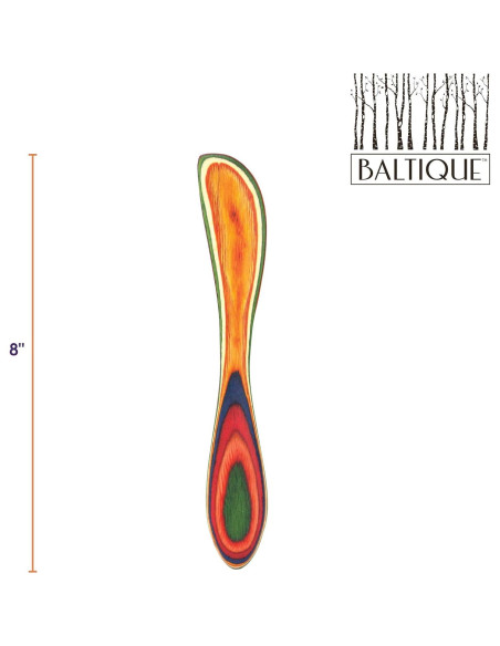 Cuchillo para Untar Totally Bamboo Marrakesh 20.32 cm Madera de Abedul