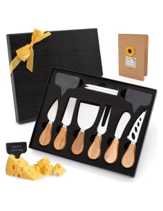 Juego de cuchillos para queso HEORIM 12 piezas acero inoxidable