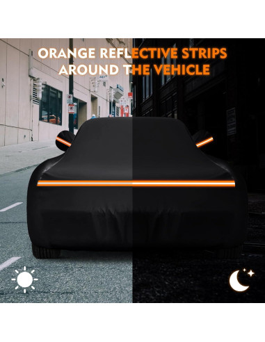 Cubierta de Coche QUNSUNUS para C3 Corvette 1968-1982 6 Capas