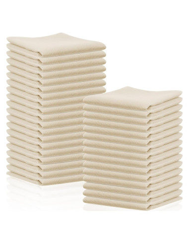 Set de 40 Paños de Queso Reutilizables Lemecima 50.8x50.8 cm