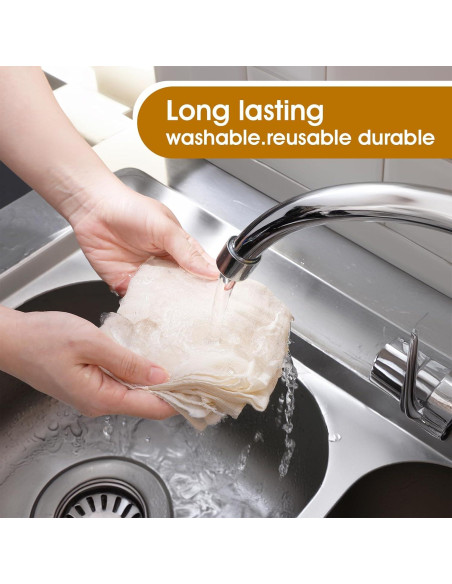 Set de 40 Paños de Queso Reutilizables Lemecima 50.8x50.8 cm