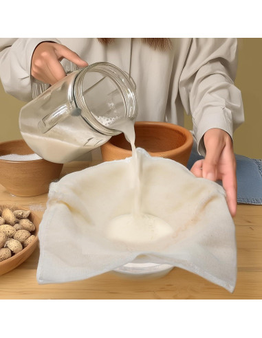 Set de 40 Paños de Queso Reutilizables Lemecima 50.8x50.8 cm