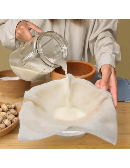 Set de 40 Paños de Queso Reutilizables Lemecima 50.8x50.8 cm