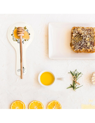 Soporte para Cucharas de Cerámica FYSUIMU Diseño Abeja 24 cm