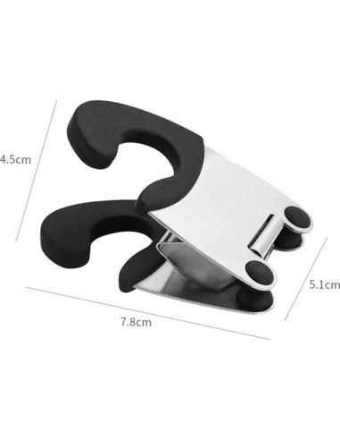 Clip de Olla Garneck 2 Pcs Soporte para Cucharas Resistente