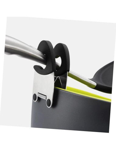 Clip de Olla Garneck 2 Pcs Soporte para Cucharas Resistente