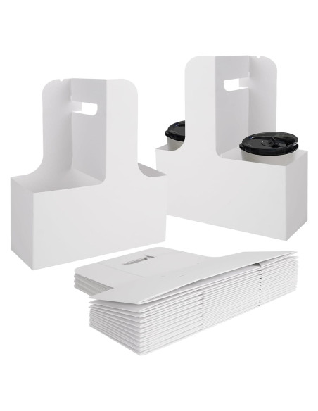 Paquete de 50 Portavasos con Asa LDHHYH 17.5x8x22.5cm