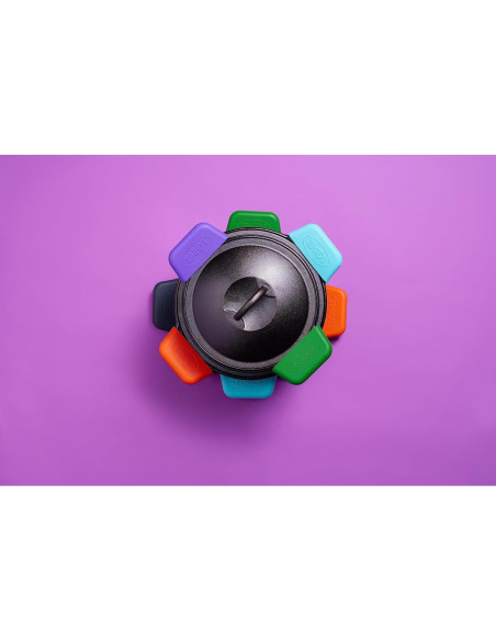 Soporte de Mango de Silicona Lodge BOLD Gris 12.7x6.03 cm