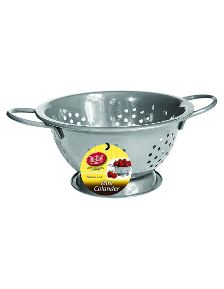 Colador Mini Tablecraft 0.75 cuartos Acero Inoxidable