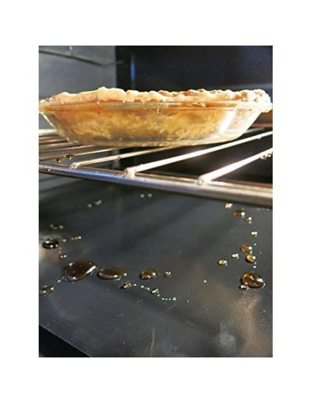 Paquete de 3 alfombrillas para horno FitFabHome 40x58 cm