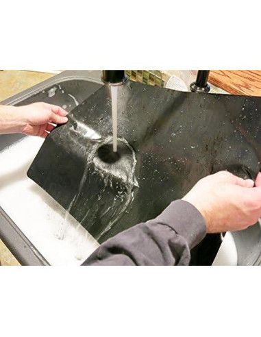 Paquete de 3 alfombrillas para horno FitFabHome 40x58 cm