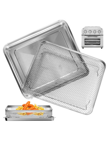 Canasta de Acero para Freidora de Aire Cuisinart TOA-28 27.18x24.89cm