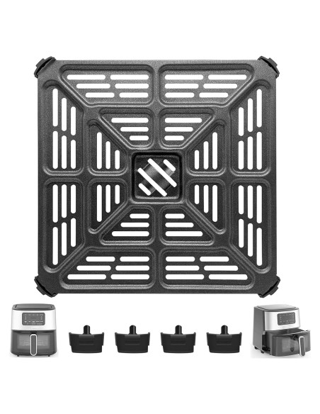 Bandeja de Acero Inoxidable para Horno de Aire Cuisinart 6QT