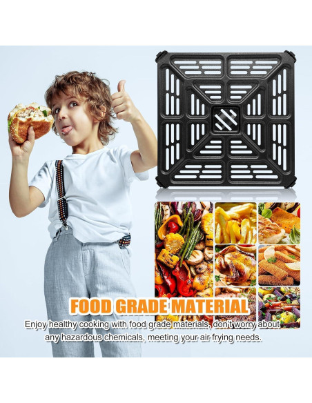 Bandeja de Acero Inoxidable para Horno de Aire Cuisinart 6QT