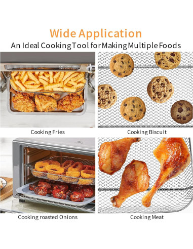 Canasta de Acero para Freidora de Aire Emeril Lagasse 31.75x25.91 cm