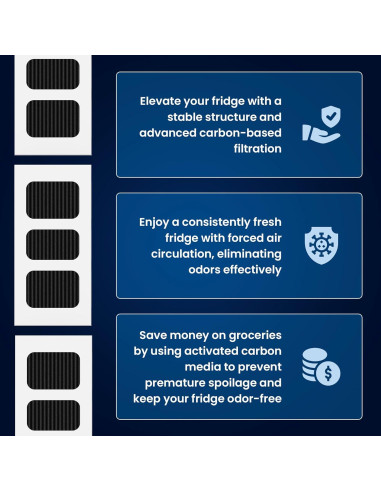 Filtro de Aire Refrigerador Mist Paultra2 2 Unidades Carbono