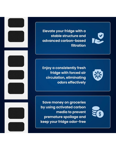 Filtro de Aire Refrigerador Mist Paultra2 2 Unidades Carbono