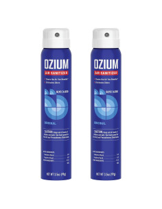 Desinfectante de Aire Ozium 3.5 Oz Paquete de 2 Aroma Original