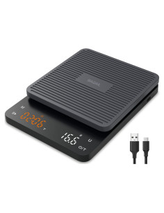 Balanza de Café BAGAIL BASICS 3 kg Alta Precisión con Temporizador