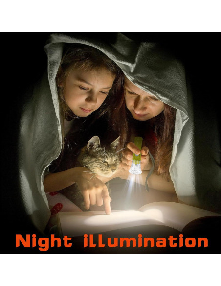 Set de 150 Linternas LED Mini Llavero MioSeteoor 6.5cm