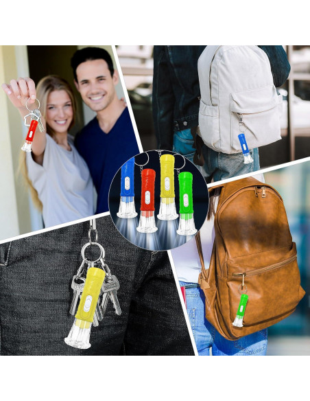 Set de 150 Linternas LED Mini Llavero MioSeteoor 6.5cm