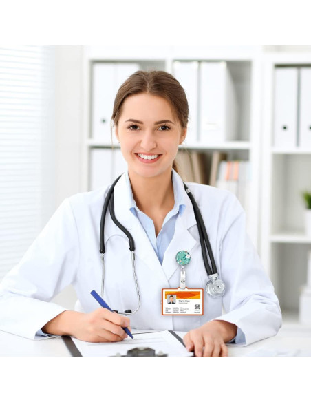 Soporte Retráctil Identificación Anffilona 3 Paquete Flores