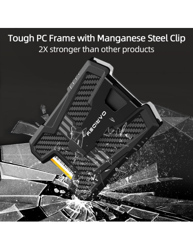 Cuerda Retráctil Oaridey para Identificación, Soporta 113.4 g