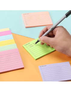 Notas Adhesivas Mr. Pen 360 Hojas 7.62cm x 10.16cm Colores Surtidos 2