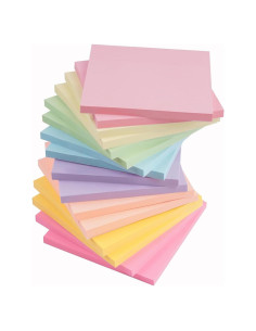 Notas Adhesivas MIUTME 16 Blocs 7.62x7.62 cm Multicolores