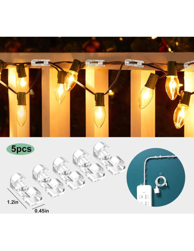 OneLeaf Kit de Gestión de Cables 183 Piezas Organizador