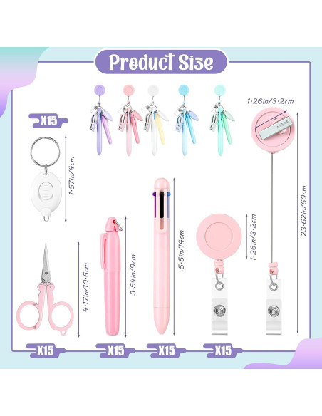 Conjunto de Accesorios para Enfermeras Trandraft 75 Pcs