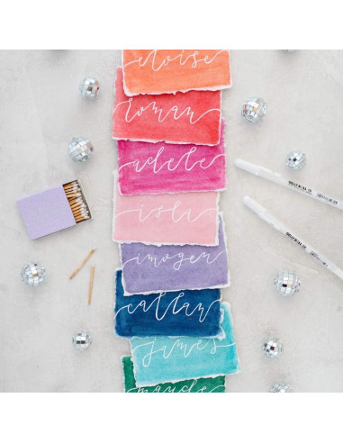 Bolígrafos de Gel Sakura Gelly Roll Tinta Blanca 6 Piezas