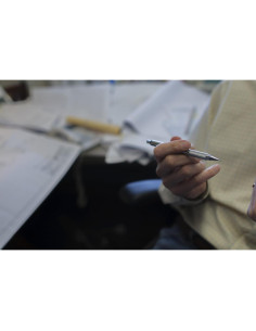 Lápiz Mecánico Zebra Pen M-701 Acero Inoxidable 0.7mm 2