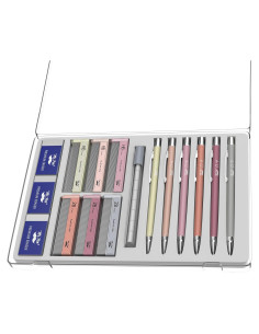 Juego de Lápices Mecánicos Mr. Pen 0.5mm y 0.7mm - 6 Piezas