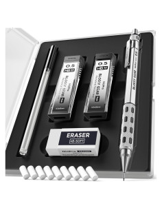 Conjunto de Lápices Mecánicos Nicpro Blocky Gear 0.5mm Metal