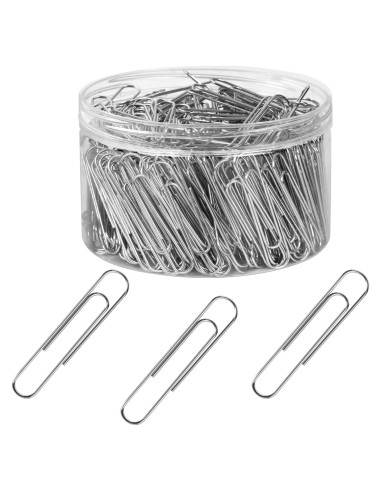 280 Clips de Papel Jumbo Joyberg 50mm Acero Inoxidable