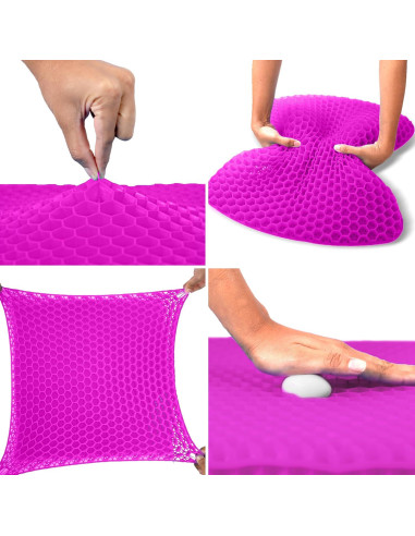 Cojín de Gel EcoNour para Alivio de Presión - 48x44 cm