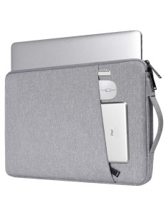Funda 14" iKammo Gris Claro para Laptop y Chromebook