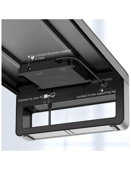 Soporte de Monitor Vaydeer con Carga Inalámbrica y USB 3.0