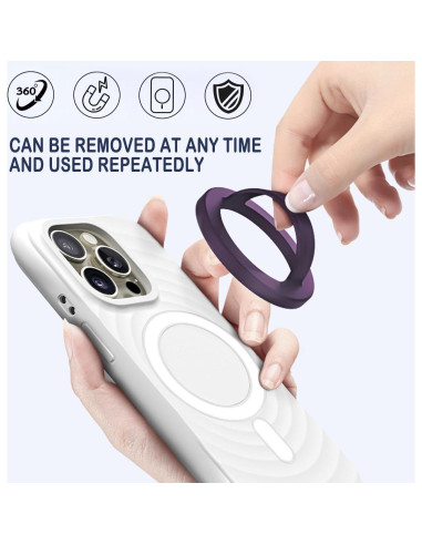 Agarradera Magnética VICHUNHO para iPhone 15/14/13/12 - Silicona
